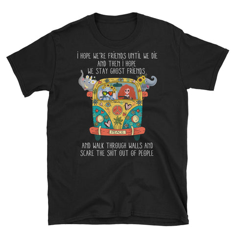 Image of Funny Hippie Short-Sleeve Unisex T-Shirt