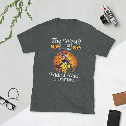 Image of I'm The Wicked Witch Of Everything Halloween Short-Sleeve Unisex T-Shirt