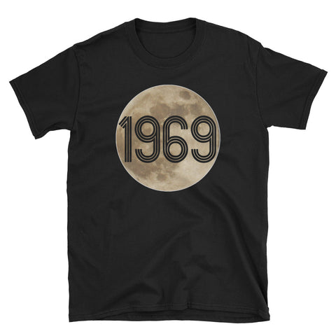 Image of 50 Years Anniversary Apollo 11 Short-Sleeve Unisex T-Shirt, Moon Tee, Apollo 11 Anniversary Tee