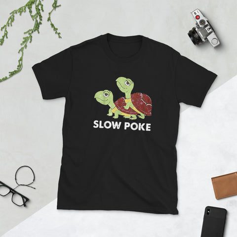Image of Turtle Slow Spoke Turtle Slowcoach Short-Sleeve Unisex T-Shirt