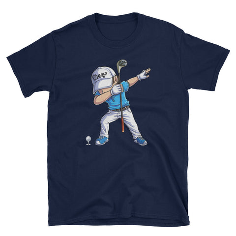 Image of Dabbing Golf Dab Dance Golfing Short-Sleeve Unisex T-Shirt