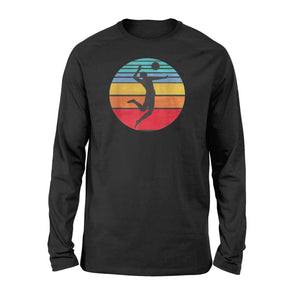 Beach Volleyball Retro Vintage Player Coach - Standard Long Sleeve