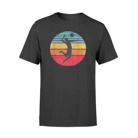 Image of Beach Volleyball Retro Vintage Player Coach - Standard T-shirt