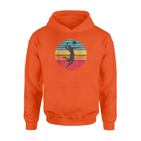 Image of Beach Volleyball Retro Vintage Player Coach - Standard Hoodie