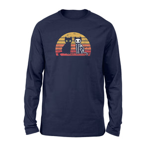 Retro Vintage Funny Cats Halloween Costume - Standard Long Sleeve