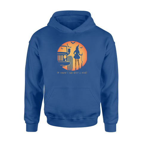 Image of Of Course I Can Drive A Stick Witch Jeep - Standard Hoodie