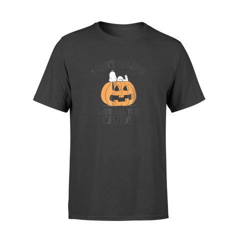 Image of Peanuts Halloween Snoopy All The Candy - Premium T-shirt