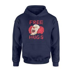 Free Hugs Evil Killer Scary Clown Halloween - Standard Hoodie