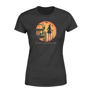 Of Course I Can Drive A Stick Witch Jeep - Standard Women's T-shirt