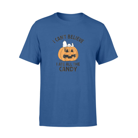 Image of Peanuts Halloween Snoopy All The Candy - Premium T-shirt