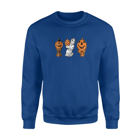 Image of Vintage Halloween Blow Molds - Standard Fleece Sweatshirt