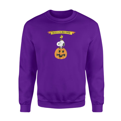 Image of Peanuts Halloween Believe - Standard Fleece Sweatshirt