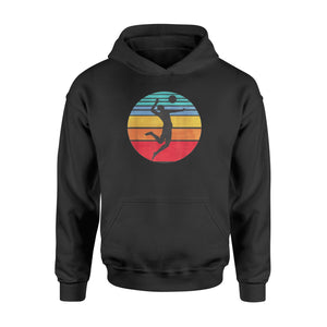 Beach Volleyball Retro Vintage Player Coach - Standard Hoodie