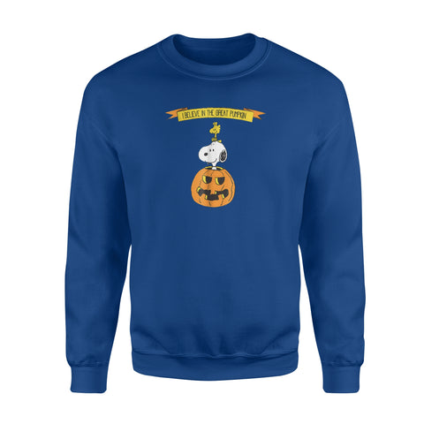 Image of Peanuts Halloween Believe - Standard Fleece Sweatshirt