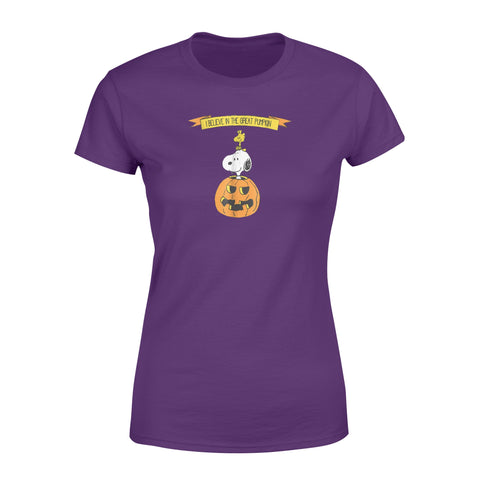 Image of Peanuts Halloween Believe - Standard Women's T-shirt