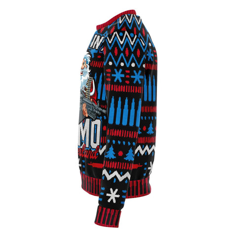 Image of Living In an Ammo Ugly Christmas Sweatshirt
