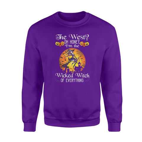 Image of Im The Wicked Witch Of Everything Halloween - Standard Fleece Sweatshirt