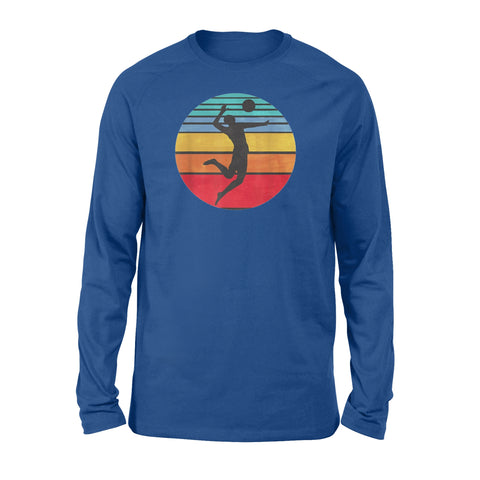 Image of Beach Volleyball Retro Vintage Player Coach - Standard Long Sleeve