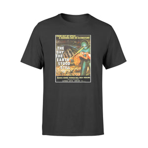 Sci Fi Robot Halloween Earth Invasion - Standard T-shirt