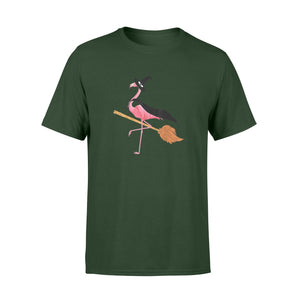 Flamingo Witch Easy Halloween Costume - Premium T-shirt