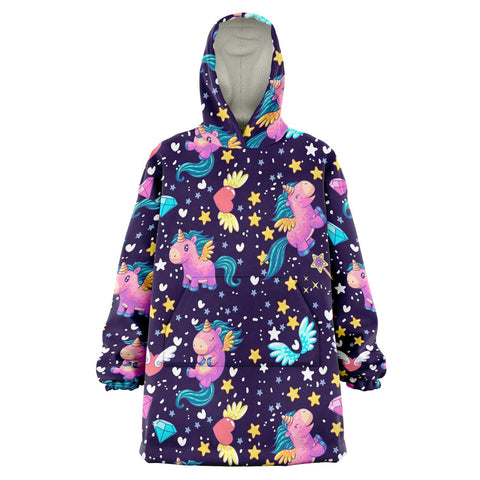 Image of Space Unicorn - Snug Hoodie AOP