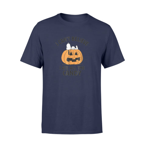 Image of Peanuts Halloween Snoopy All The Candy - Premium T-shirt