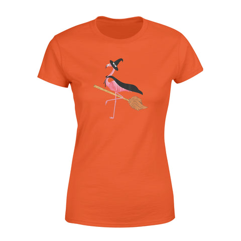 Image of Flamingo Witch Easy Halloween Costume - Standard Women's T-shirt
