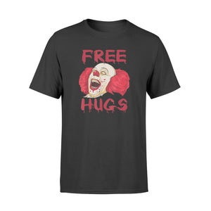 Free Hugs Evil Killer Scary Clown Halloween - Premium T-shirt