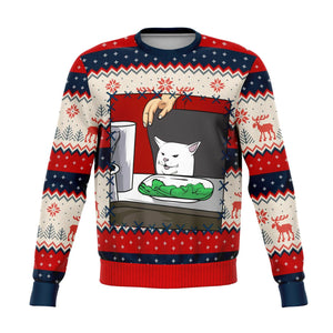 Meme King Cat Sweater