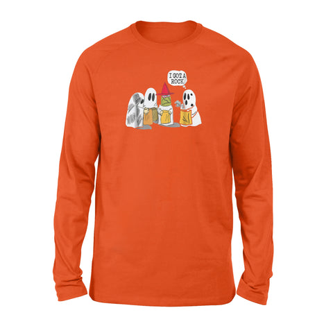 Image of I Got A Rock Funny Trick Or Treat Halloween - Standard Long Sleeve