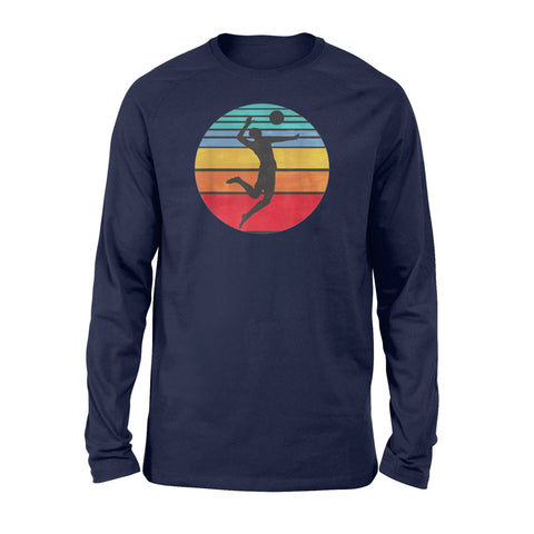 Image of Beach Volleyball Retro Vintage Player Coach - Standard Long Sleeve