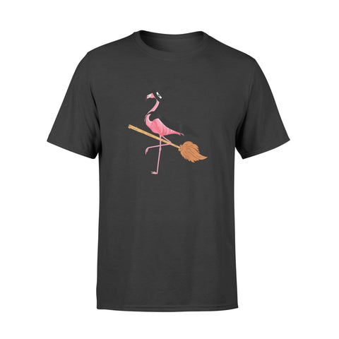 Image of Flamingo Witch Easy Halloween Costume - Standard T-shirt