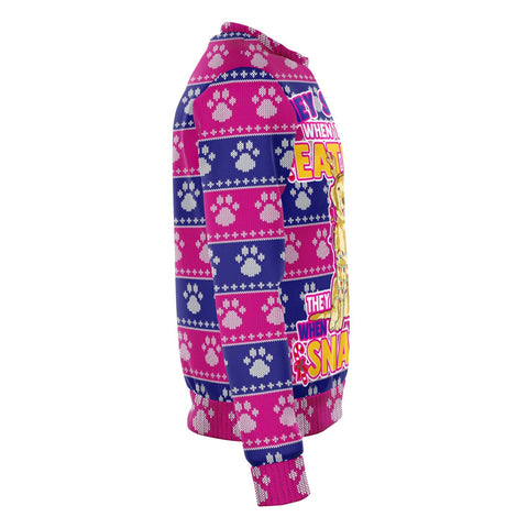 Image of Snacks German Shephard Ugly Sweater