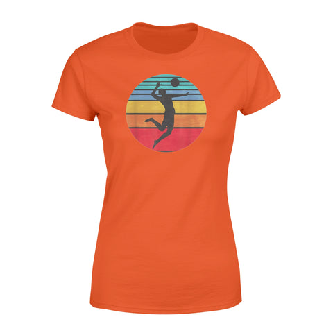 Image of Beach Volleyball Retro Vintage Player Coach - Standard Women's T-shirt