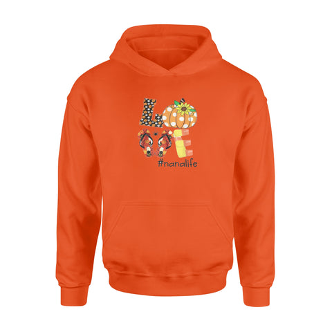 Image of Love nana life- Halloween sunflower - Standard Hoodie