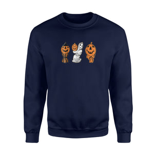 Vintage Halloween Blow Molds - Standard Fleece Sweatshirt