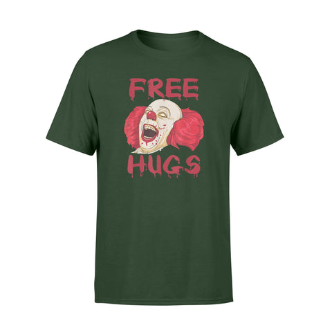 Image of Free Hugs Evil Killer Scary Clown Halloween - Premium T-shirt
