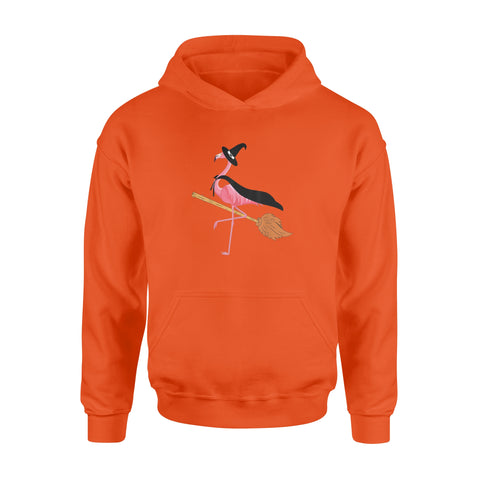 Image of Flamingo Witch Easy Halloween Costume - Standard Hoodie