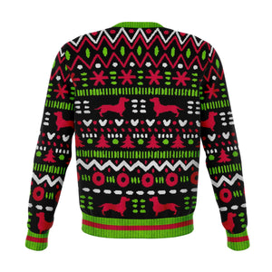 Dachshund Ugly Sweater Christmas