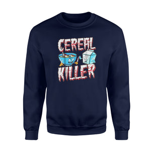Halloween Costume Cereal Killer - Standard Fleece Sweatshirt