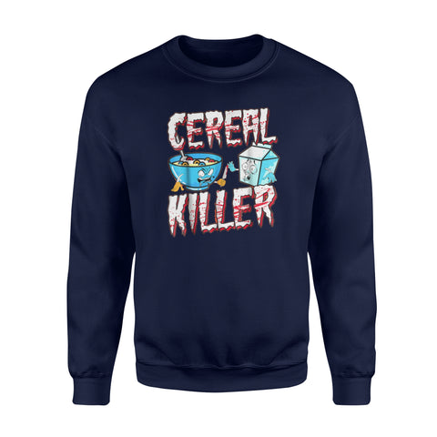 Image of Halloween Costume Cereal Killer - Standard Fleece Sweatshirt