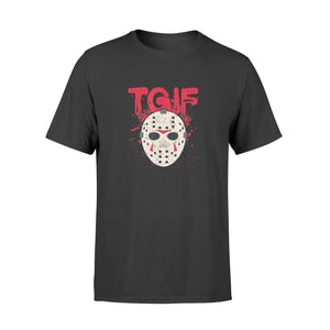 TGIF Thank God Its Friday Halloween Scary - Premium T-shirt