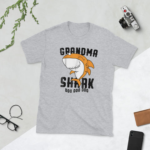 Image of Grandmasaurus T shirt T rex Grandma Saurus Dinosaur Short-Sleeve Unisex T-Shirt