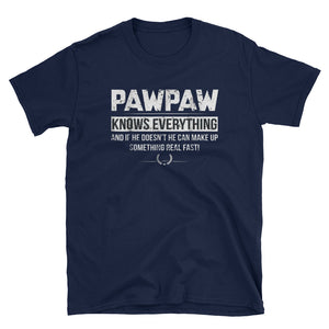Pawpaw Knows Everything Short-Sleeve Unisex T-Shirt