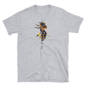 Let It Bee Short-Sleeve Unisex T-Shirt, Funny Bee T-shirt For Men and Women