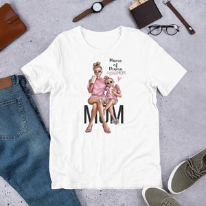 Mama Of Drama Girl Mom Premium Short-Sleeve Unisex T-Shirt, Cute Girl Mom Gift For Mother's Day, Birthday Party