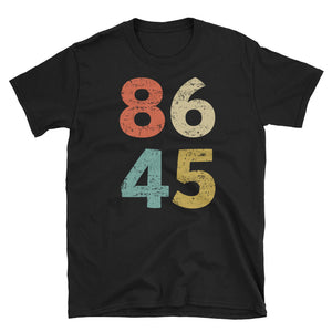 Impeach 45 Classic Vintage Style 86 45 Anti Trump Short-Sleeve Unisex T-Shirt