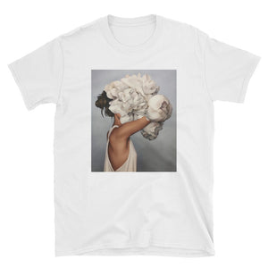 Sexy Flowers Feather Short-Sleeve Unisex T-Shirt