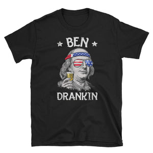 Ben Drankin 4th Of July Short-Sleeve Unisex T-Shirt