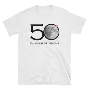 50 Aniversary Apollo 11 1969 - 2019 Short-Sleeve Unisex T-Shirt, Astronaut Shirt